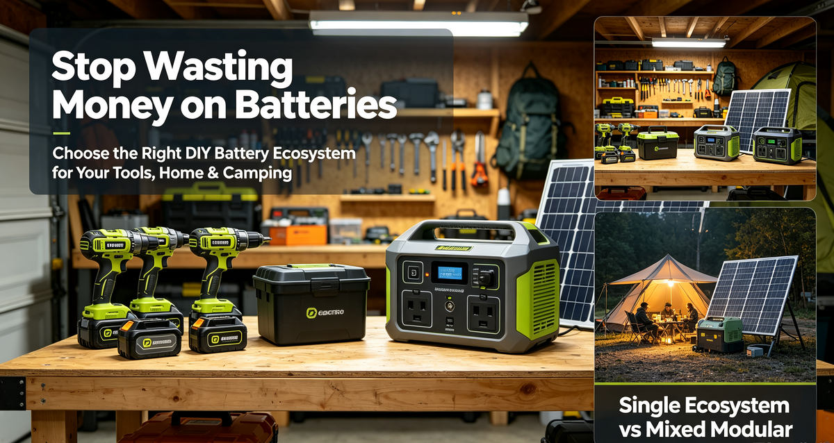 Single Battery Ecosystem vs Mixed Modular Batteries: Which DIY Setup Actually Saves You More Money?
