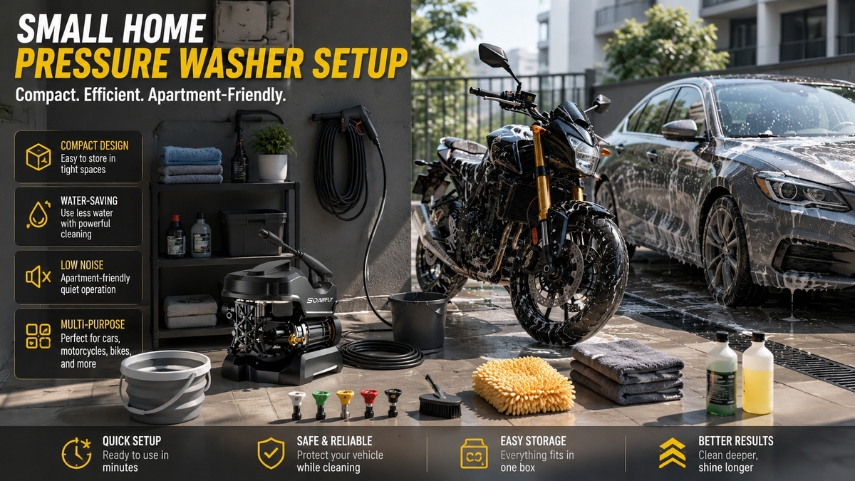 Best Pressure Washer Setup for Small Homes-soafly global