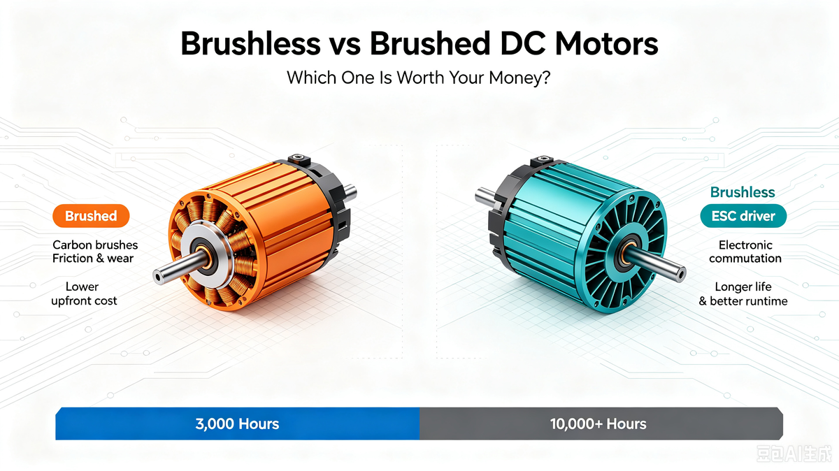 Brushless vs. Brushed Motors: Which One Is Worth Your Money?