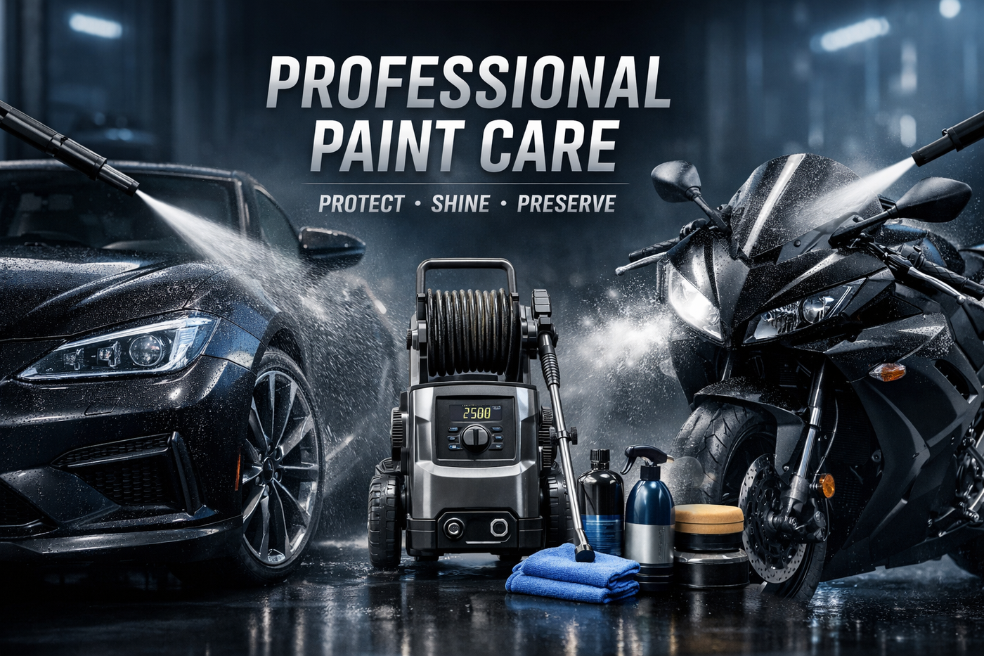 The Importance of Car and Motorcycle Washing and Paint Maintenance