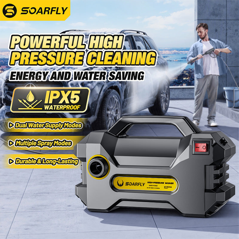 SOARFLY 2026 Pressure Washer Heavy Duty Portable Power Sprayer Car Washer NEW RANK