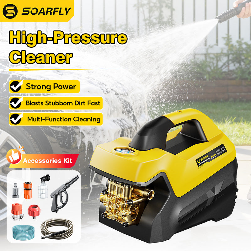 SOARFLY Pressure Washer Heavy Duty Car Washer High Pressure Portable High Power Sprayer 3800 Carwash