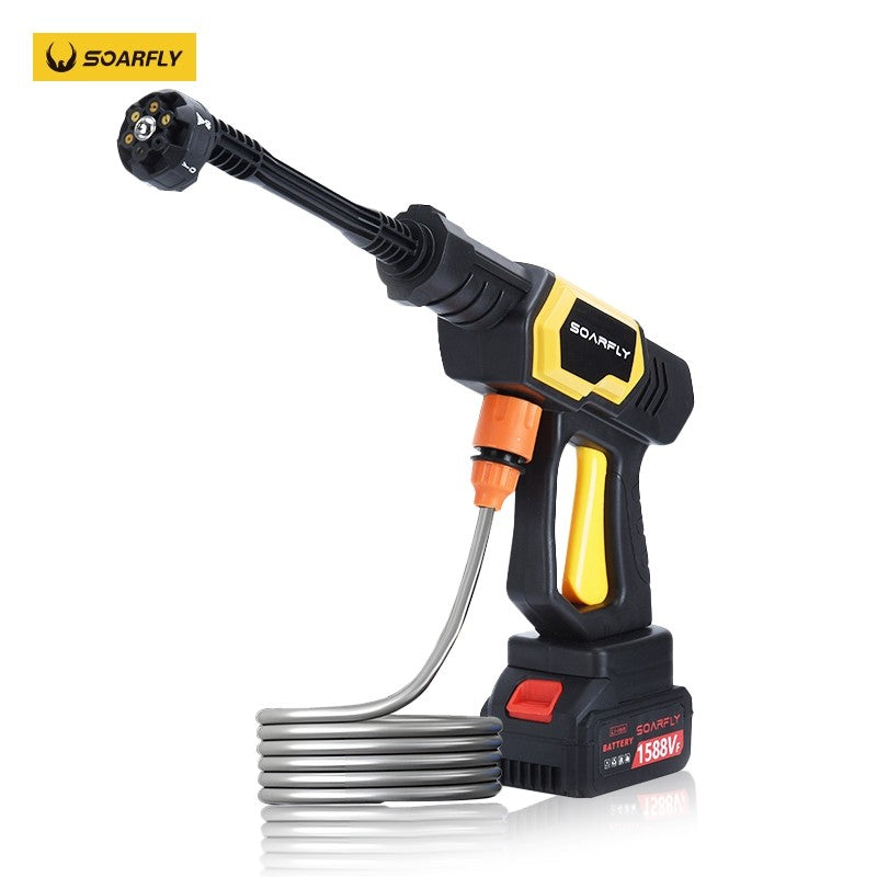 SOARFLY Water Jet Cordless 6 In 1 High Pressure Washer Portable Outdoor Water Spray Gun 688VF